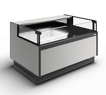 Холодильная витрина Полюс Carboma GC110 SP 1,5-2 рыба на льду открытая с боковинами (версия 2.0) (9006-0430)