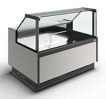 Холодильная витрина Полюс Carboma GC110 SP 0,94-1 рыба на льду закрытая с боковинами (версия 2.0) (9006-0430)