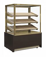 Витрина хлебная Полюс Carboma KC70 N 0,9-2 LIGHT Bread 0102-0109 (без стекла) (Хлебная 0,9 Cube)