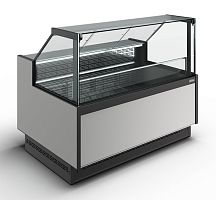 Морозильная витрина Полюс Carboma GC110 SL 1,5-1 с боковинами (версия 2.0) (9006-0430)