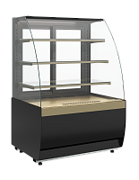 Нейтральная витрина Полюс Carboma K70 N 1,3-1 LIGHT (версия 2.0) (9005-0109)