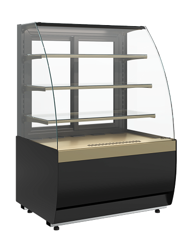 Нейтральная витрина Полюс Carboma K70 N 1,3-1 LIGHT (версия 2.0) (9005-0109)