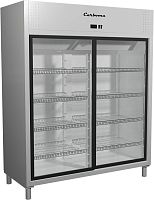 Шкаф холодильный Полюс Carboma R1400К INOX