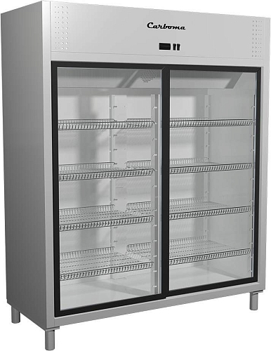 Шкаф холодильный Полюс Carboma R1400К INOX