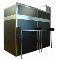 Кегератор BERK 20 Бизнес исполнения с двумя двустворчатыми дверными проемами с белыми рамами