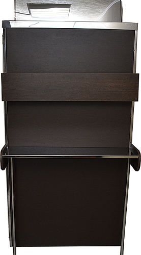 Кегератор BERK 8 Эконом (вариант для торгового зала) с одностворчатым дверным проемом с белой рамой