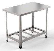 Стол производственный GPsteel Стандарт СПОП 1200/600/850 С (полка-решетка)