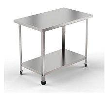 Стол производственный GPsteel Стандарт СПОП 1200/600/850 С (полка сплошная)