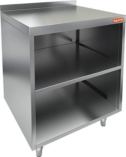 Стол пристенный HICOLD НБМСО-4/6БП открытый