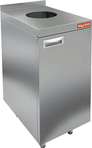 Стол пристенный для сбора отходов HICOLD НБМДСО-4/6Б