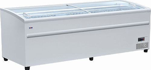 Ларь-бонета LEVIN ALPINA 210 НТ/СТ (RAL 7016) с корзинами