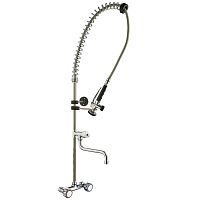 Душирующее устройство AIRHOT PR-350WT в комплекте со смесителем и краном