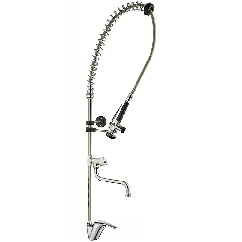 Душирующее устройство AIRHOT PR-350MTR в комплекте со смесителем и краном