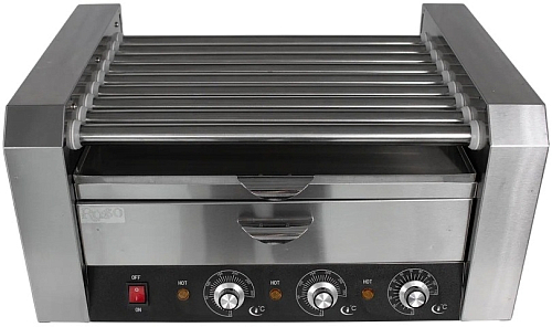 Гриль для хот-догов Rosso SHG-09A с подогревателем