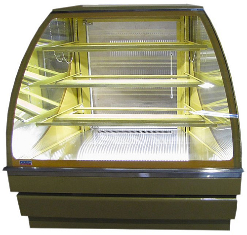 Холодильная витрина ЭлКа Вена угловая 45 градусов