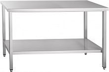 Стол производственный GPsteel СПОП 900/600/850, с («Стандарт», GP, полка сплошная-1шт.)