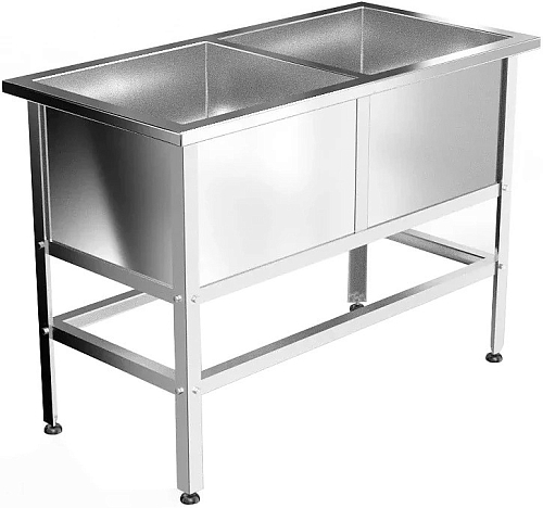 Ванна моечная GPsteel ВМ-2 1440/730/850, с