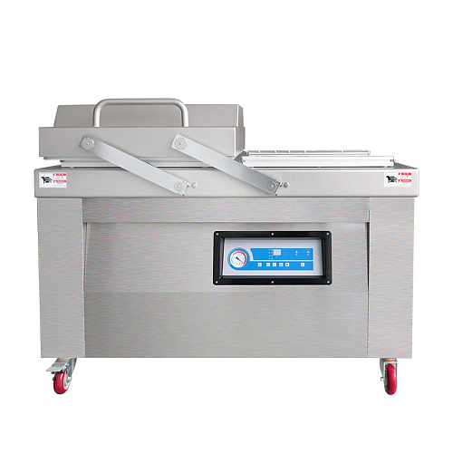 Напольная двухкамерная вакуум-упаковочная машина Hualian Machinery EV-52 (нерж)