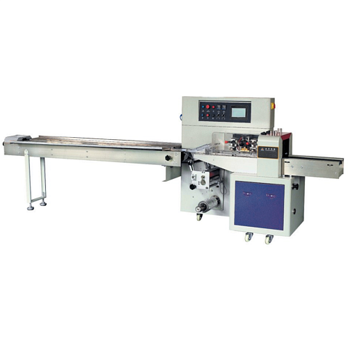 Горизонтальная упаковочная машина Hualian Machinery DXDZ-600XD (лент. 250 мм, рег.форм., S 400, L 180-500, H-120)