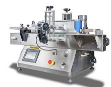 Автоматический этикетировщик для круглой тары с датером Hualian Machinery HLMT-130D