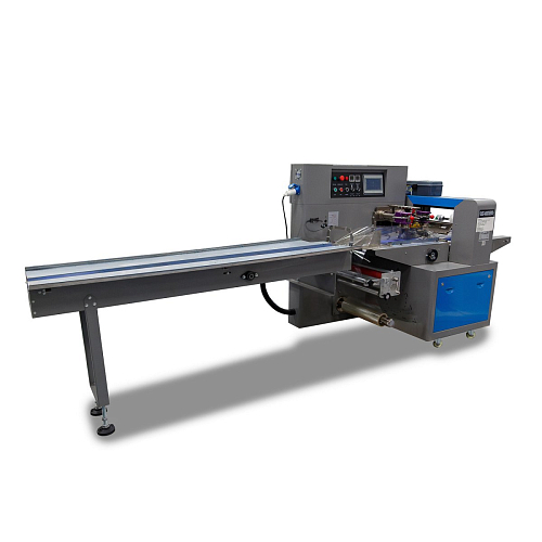 Автоматическая горизонтальная упаковочная машина Hualian Machinery DXDZ-250D New (1 нож, bag L 120-280mm, S 250mm, H - 40 mm)