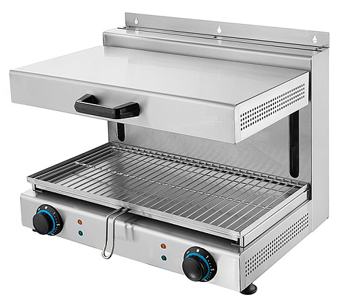 Гриль саламандра электрический с плавающей головкой Kocateq EB650ECO