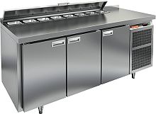 Стол охлаждаемый для салатов HICOLD SL2-111GN (1/6) с крышкой