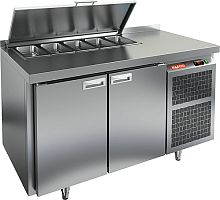 Стол охлаждаемый для салатов HICOLD SL1-11SN (1/3) с крышкой