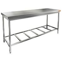 Стол центральный с полкой-решеткой HICOLD НСО-18/6Р