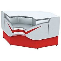 Нейтральный кассовый прилавок EQTA КНП (Gamma-2 КНП IC 90) (RAL 3004)