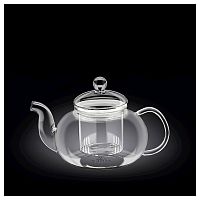 Чайник заварочный 770 мл, с колбой стекл. Thermo Glass Wilmax /1/24/