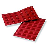 Форма силиконовая для заморозки и выпечки "Полусфера" 24 порц. d=30 h=15 мм. /1/