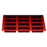 Форма силиконовая для заморозки и выпечки "Кекс" 12 порц. 79*29*30 мм. (SF026/N) /1/