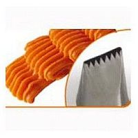 Насадка кондитерская "Зубчатая лента" 20*3 мм. нерж. /1/