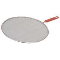 Крышка нерж. d=28 см. от брызг сетчатая/1/