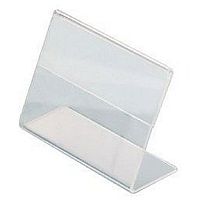 Ценникодержатель 60*40 мм. прозрачн. (1 мм) /1/