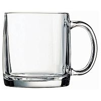 Кружка 380 мл. d=84, h=97 мм прозрач. Нордик /6/756/