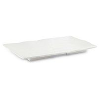 Тарелка прямоугольная 25,5*18,5 см. "Белый"