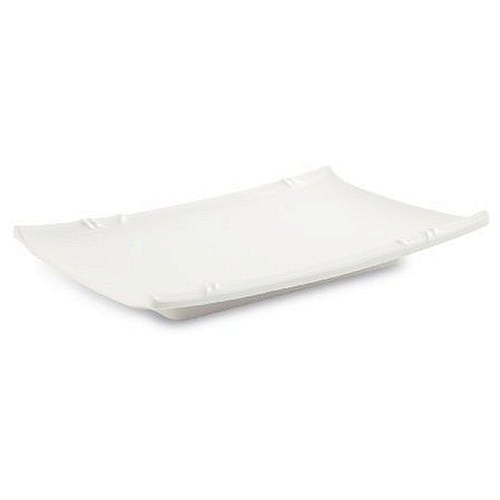 Тарелка прямоугольная 17*10 см. "Белый"
