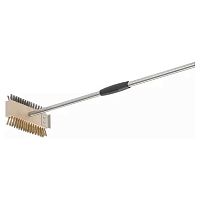 Щетка для гриля 100 см. 21*11,5 см. c металлической щетиной h=3,5 см., ручка нерж. Gimetal /1/6/