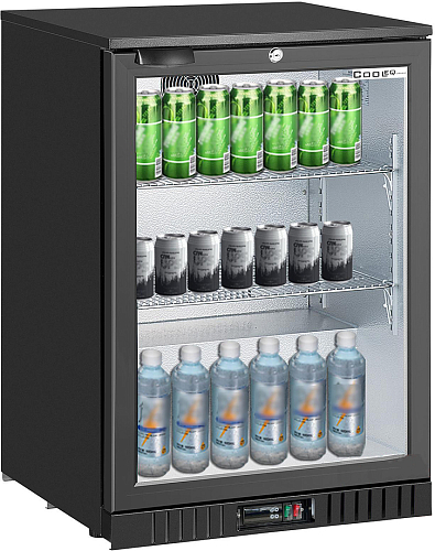 Холодильный шкаф COOLEQ BF-140H черный