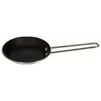 Сковорода для блинов d=24 см. h=2 см. нерж. с антиприг. покрыт. (индукция) /1/
