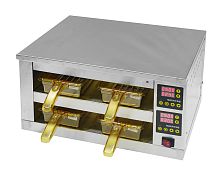 Мультихолдер 2х уровневый для 4 емкостей GN1/3 с двумя ручками, без индивид. таймеров Kocateq DH 2-2M2