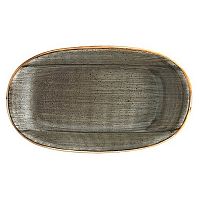 Блюдо овальное 340*190 мм. Спейс, форма Гурмэ /1/6/534/