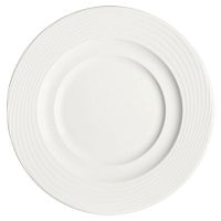 Блюдце d=170 мм. Белый, форма Луп узкая полоска (для 69990) /1/12/