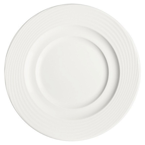 Блюдце d=170 мм. Белый, форма Луп узкая полоска (для 69990) /1/12/