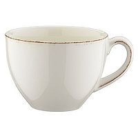 Чашка 250 мл. чайная d=96 мм. h=56 мм. Ретро коричневый край (блюдце 69668, 70913) /1/6/