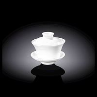 Кружка 120 мл. d=85 мм. h=50 мм. для заваривания чая, без ручки, с крышкой и блюдцем Wilmax /3/36/