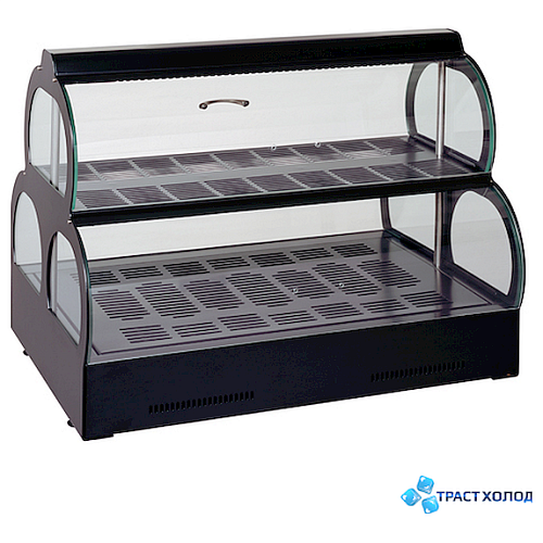 Витрина тепловая UNIS Hot Spot, inox