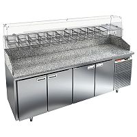 Стол охлаждаемый для пиццы HICOLD PZ3-1111/GN (без витрины)